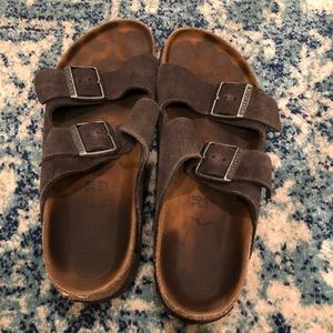 Birkenstock Arizona Soft Footbed suede sandals